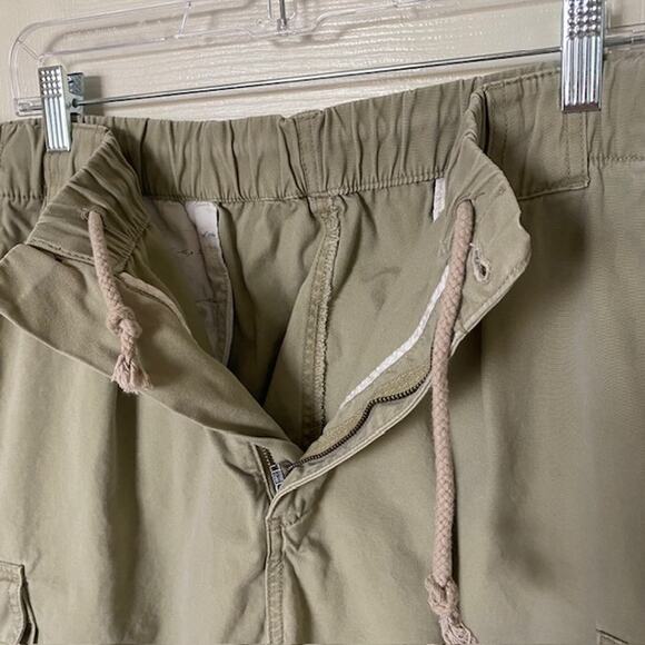 Tommy Bahama Cargo Shorts Zip Button Interior Drawstring Pockets Men's Large - Picture 5 of 12